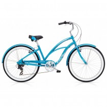Велосипед 26" ELECTRA Cruiser Lux 7D Ladie's Blue Metallic